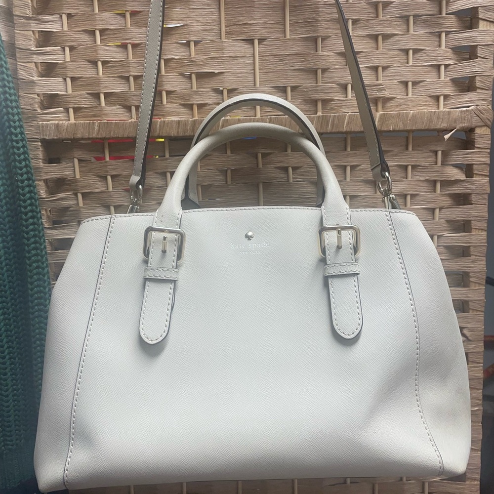 Kate Spade Cream Handbag GUC